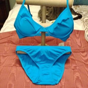 Women's Blue Bikini Set